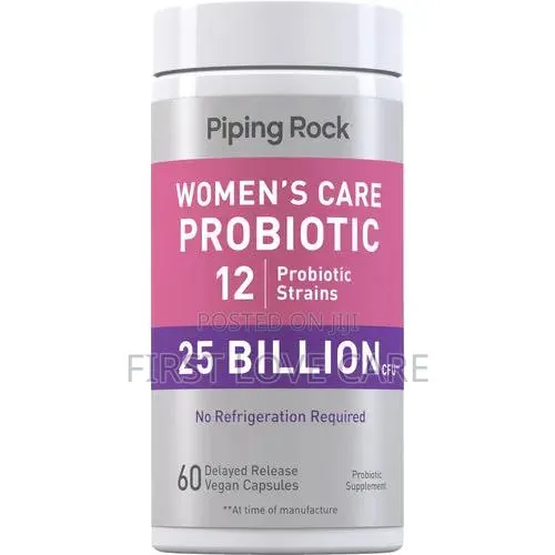 Piping Rock Women's Prebiotic & Probiotic 25 Billion CFU, 60 Pill · Photo 1