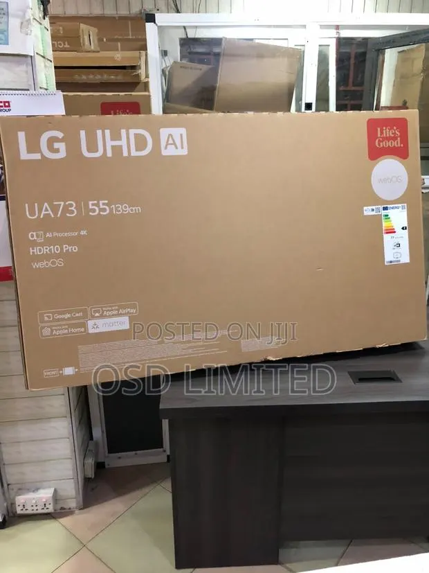 Elevate Your Movie Nights: The 55" Lg Smart Tv · Photo 1