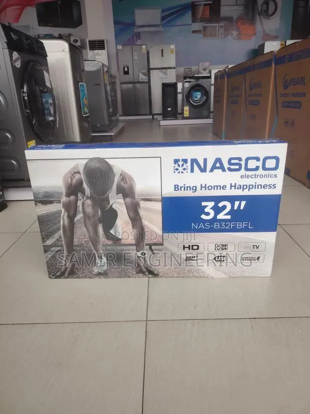 Nasco 32" Sleek Digital Tv With Built-in Satellite (Nas-B32fbfl) · Photo 1