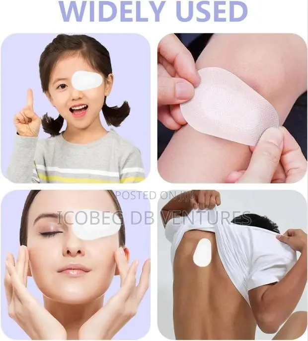 10pcs Disposable Eye Pads, Sterile Eye Patch Wound Dressing · Photo 1