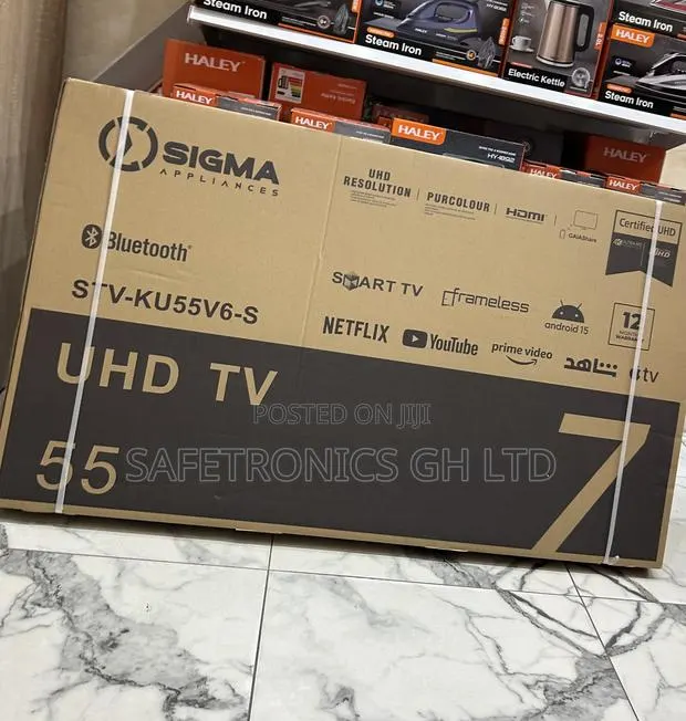 Get Original 55 Inch Sigma Led Android Smart Uhd Tv · Photo 1