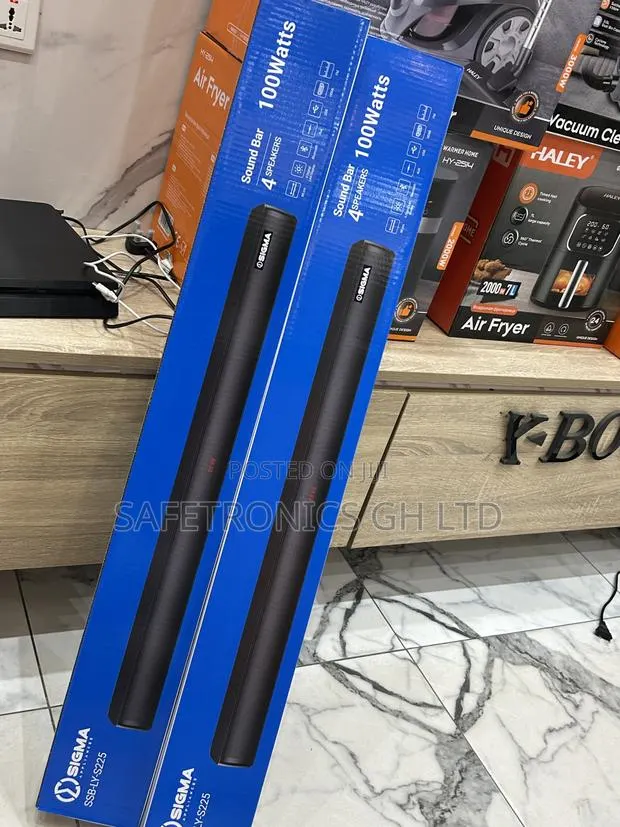 Sigma Bluetooth Black (Ssb-Ly-S225) Electric Best Soundbar · Photo 1