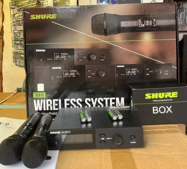 Shure SLX-D 2in1 Digital Wireless Microphone System · Photo 1