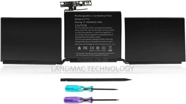 A2289/A1713 Battery for Macbook Pro Retina 13′′ A1708 (Late 2016 And · Photo 1