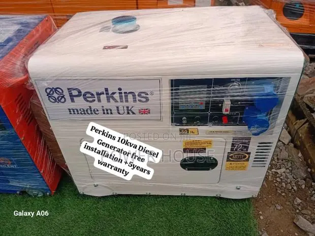 Fiction Flick Perkins Diesel Generator 10kva Silent · Photo 1