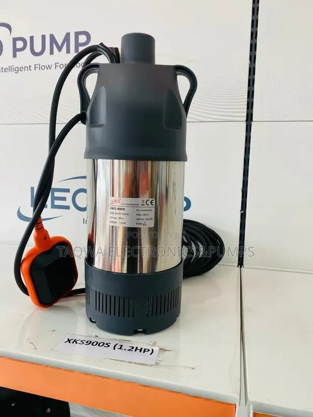 Leo 1.2hp - XKS-900s _Stainless Garden Submersible Pump · Photo 1