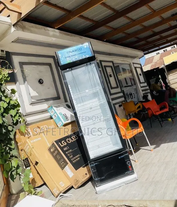 Durable Glass Singledoor Nas-Fl400-1dr Nasco Display Fridge · Photo 1