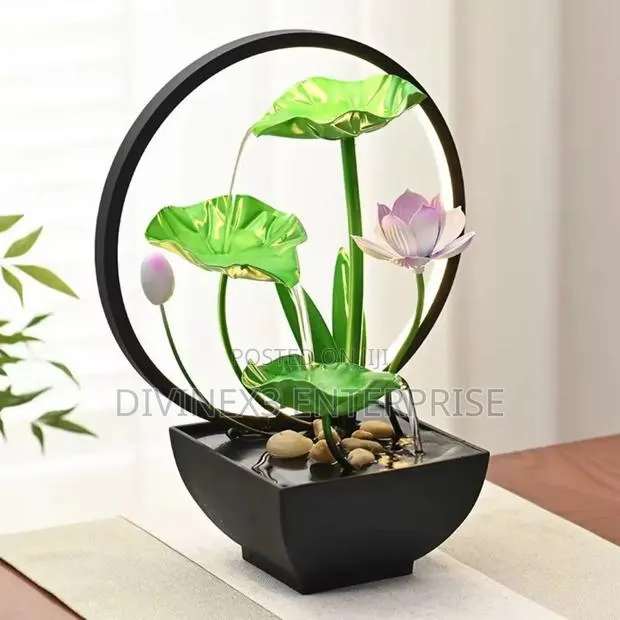 Water Fountain With Led Ringlight · Photo 1
