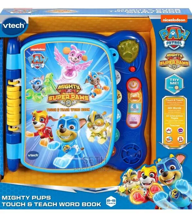 Children Kids Vtech PAW Patrol Mighty Pups Touch and Teach · Photo 1