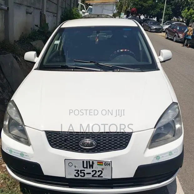 Kia Rio 2008 White · Photo 1