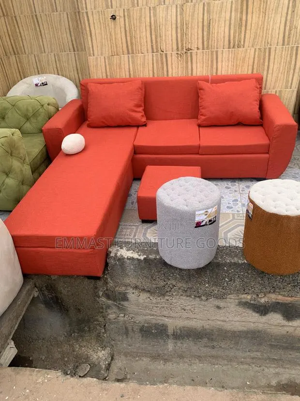 Affordable L Shaped With Center Table Available in Different Colors · Photo 1