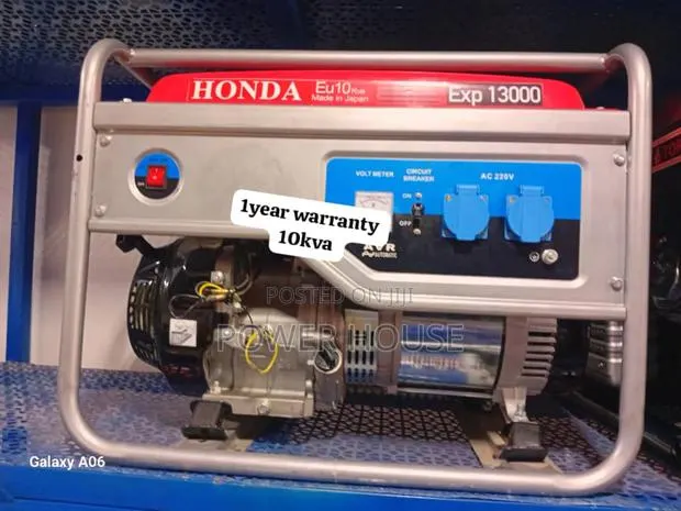 Volt Axion Hub Honda Petrol 10kva Generator 13000watts · Photo 1
