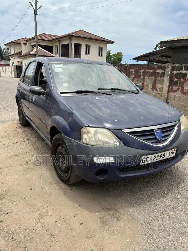 Renault Logan 1.4 MPI 2007 Blue · Photo 1