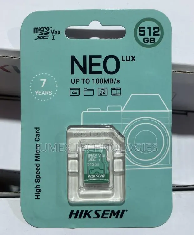 512gb Hikvision Micro Sd Card Neo Lux · Photo 1