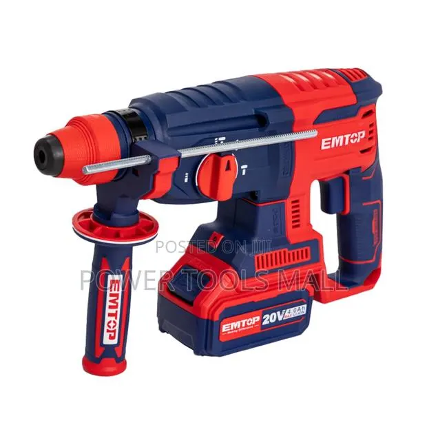 Cordless Rotary Hammer Emtop · Photo 1