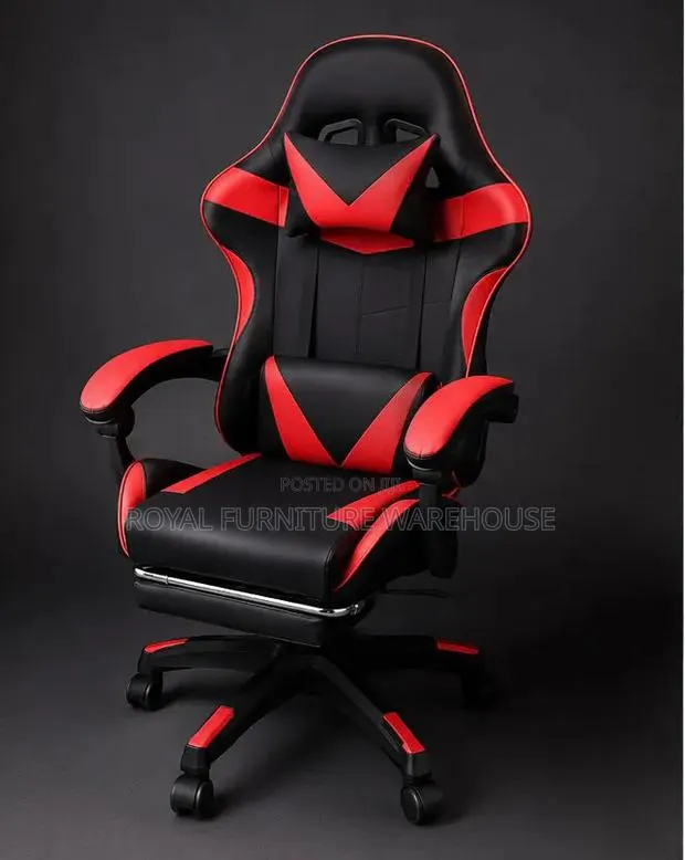 Ergonomic Racing-Style Gaming Chair · Photo 1