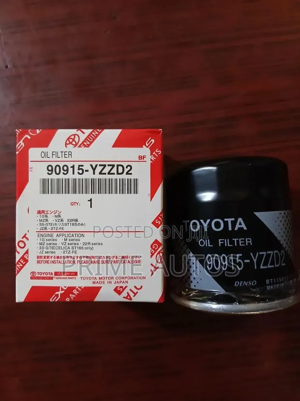 Toyota Genuine Oil Filter (Part No: 90915-Yzze1) · Photo 1