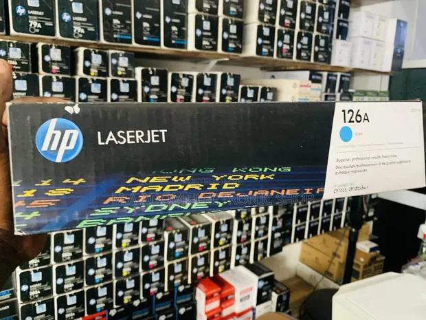 Hp Toner 126a Colour Blue · Photo 1