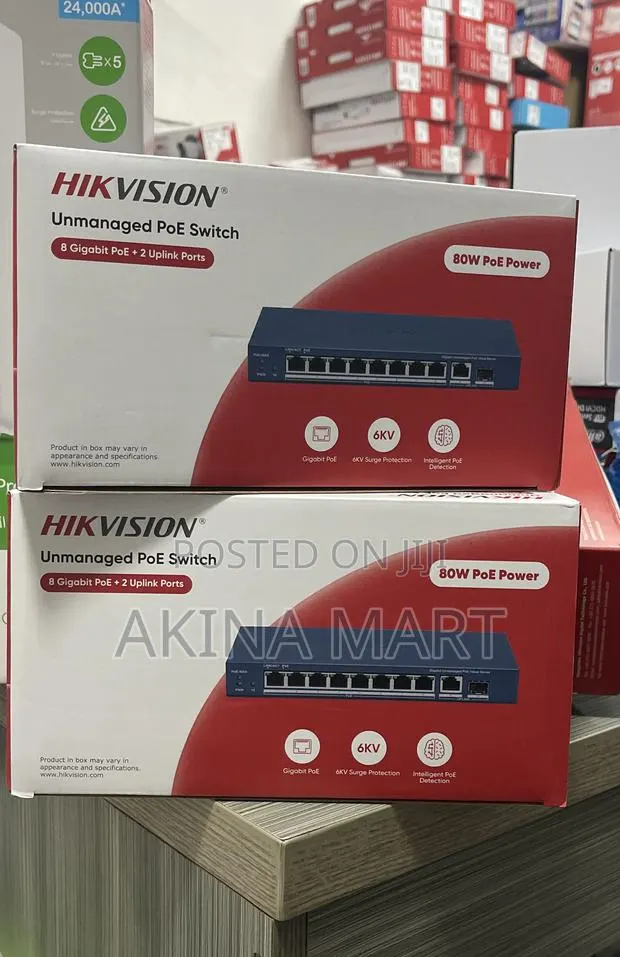 Hikvision 8port Poe Switch Unmanaged · Photo 1
