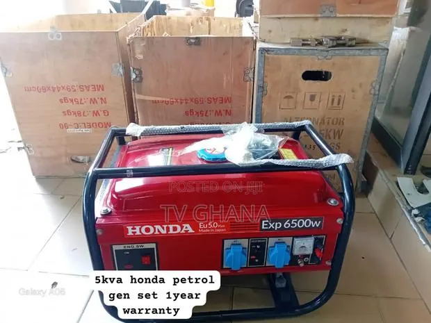 Original Honda 6500w 5.0kva Key Start Generator · Photo 1
