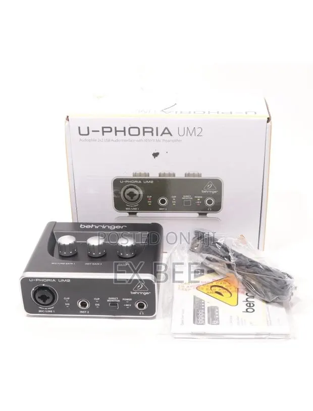 Behringer Uphoria Um2 Usb Audio Interface · Photo 1