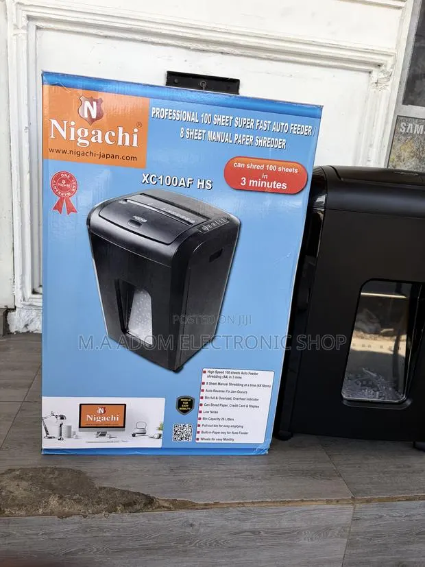 Nigachi 100 Sheets Shredder · Photo 1