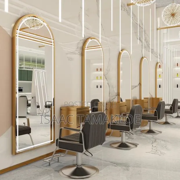 Saloon/Barbering Led Mirror · Photo 2