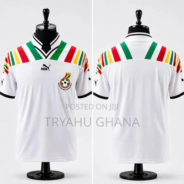 Authentic Ghana Black Stars Jersey Shop Near Me-Tryahu · Photo 1