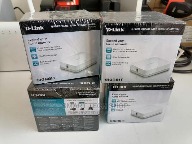 D-Link's 5-Port Gigabit Easy Desktop Switch · Photo 1