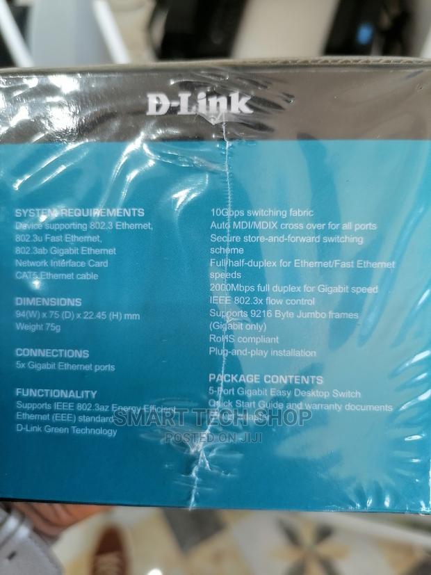 D-Link's 5-Port Gigabit Easy Desktop Switch · Photo 5
