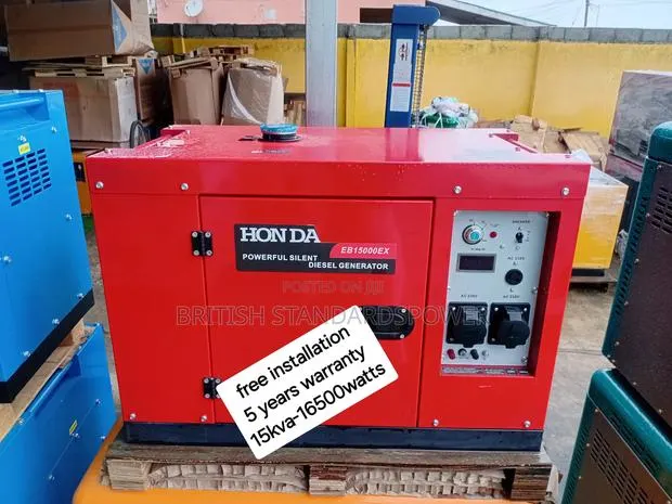 Honda 15kva Diesel Generator Constructed to Withstand Genset · Photo 1