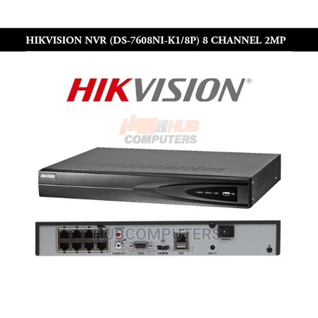 Hikvision NVR (Ds-7108ni-Q1/8p/M) 8 Channel 4mp · Photo 1