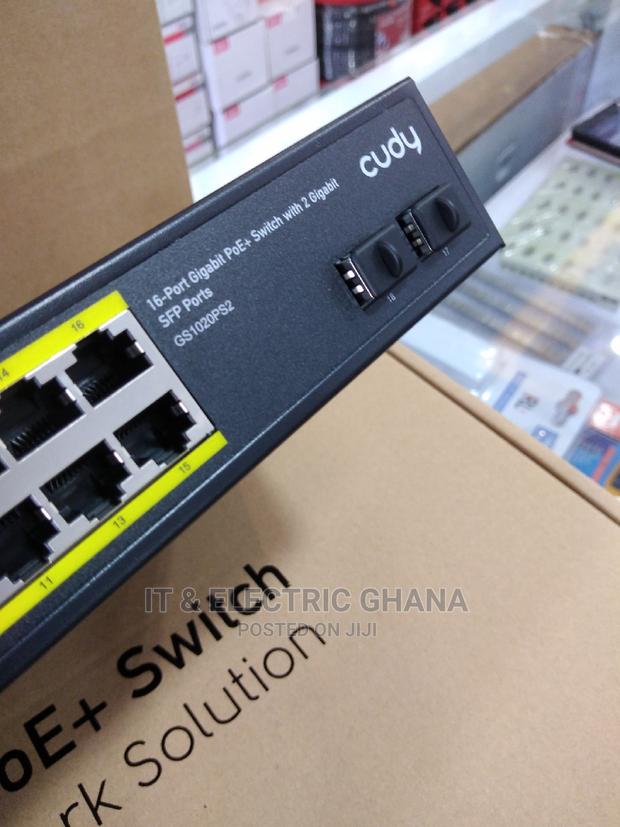 Cudy 16port Gigabit Poe Switch With 2 SFP · Photo 1