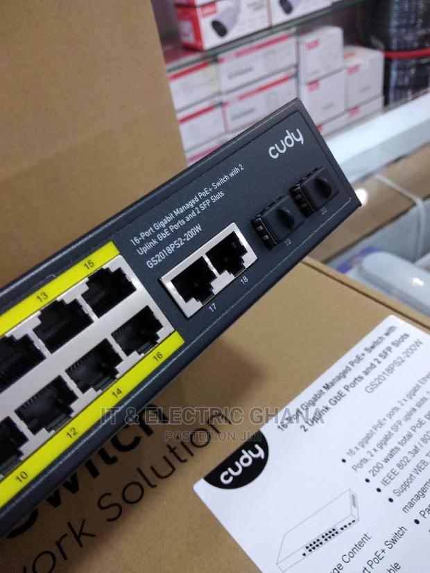 16 Port Layer 2 Managed Switch With 2gigabit Uplink 2 SFP · Photo 1