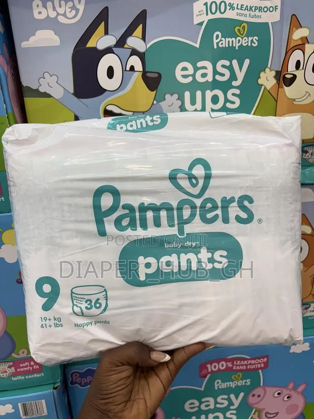 Pampers Baby Dry Nappy Pants Size 9 · Photo 1