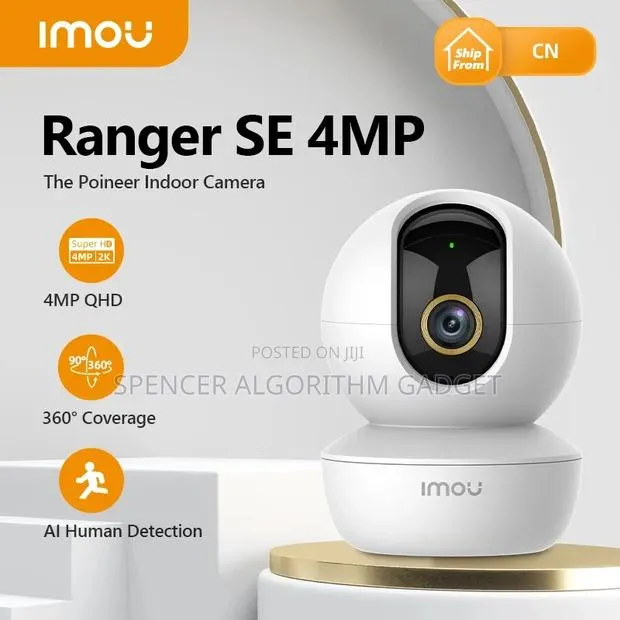 Wireless Ip Security CCTV Indoor 4mp Camera · Photo 1