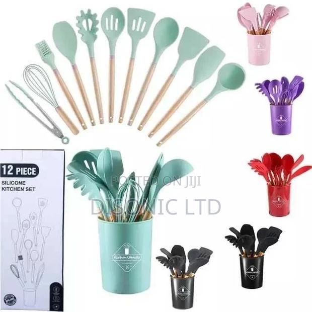 12 Pieces Silicon Ladles · Photo 1
