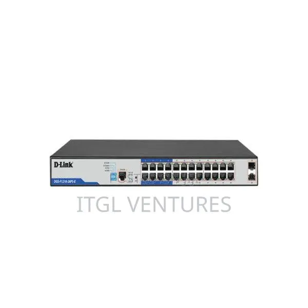 D-Link 24-Port Poe Smart Managed Gigabit Switch With 2 SFP Ports · Photo 1