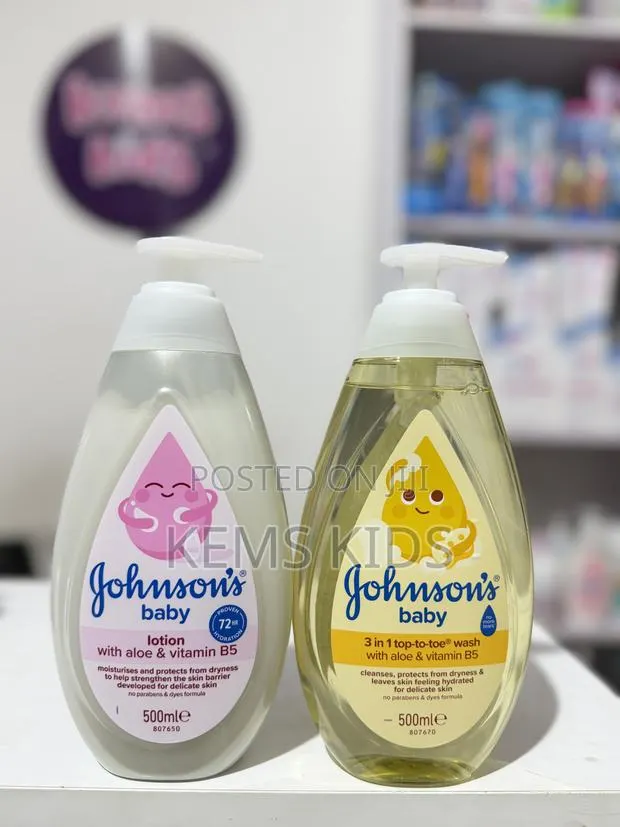 Johnsons Lotion and Wash · Photo 1