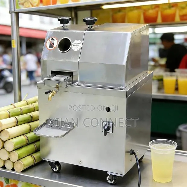 Commercial Sugarcane Electric Juice Extractor · Photo 2