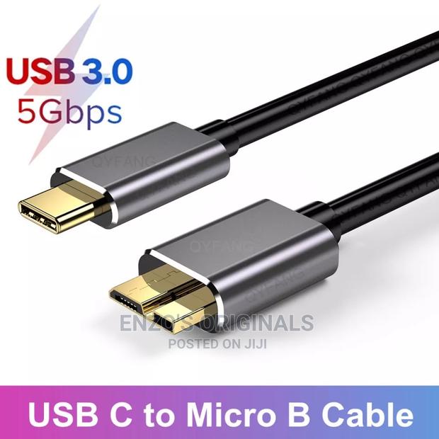 Type-C Usb-C to Usb 3.0 External HDD Hard Drive Cable · Photo 1