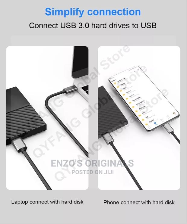 Type-C Usb-C to Usb 3.0 External HDD Hard Drive Cable · Photo 5