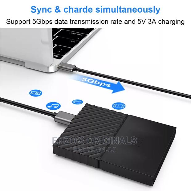 Type-C Usb-C to Usb 3.0 External HDD Hard Drive Cable · Photo 6
