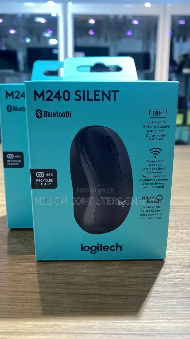 Logitech M240 Silent Bluetooth Mouse · Photo 1