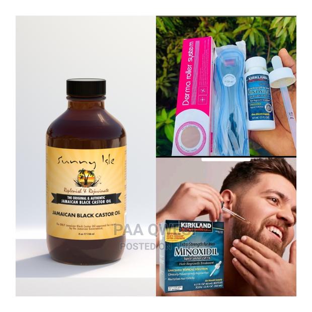 Derma Roller , Castor Oil Minoxidil Oil · Photo 1