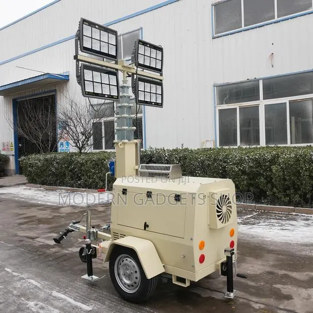 Fix10 Silent Tower Light– Lighting for Construction and Outdoor Work · Photo 1