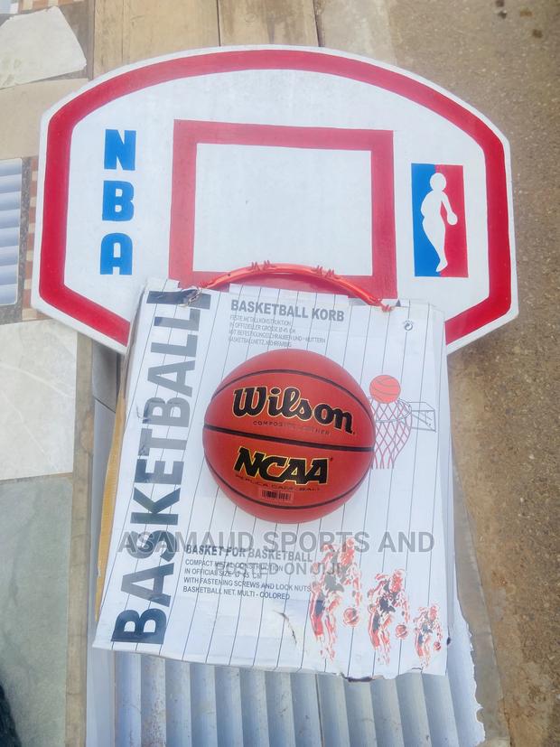 Set of Basketball Ring, Baord and Ball at Cool Price · Photo 1