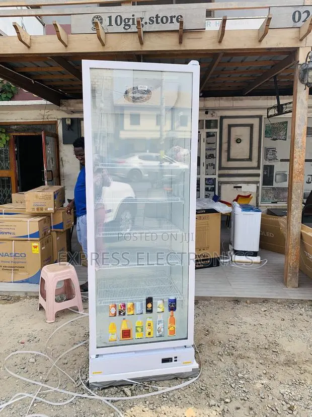 Ultra Modern Sleek Single Door Display Fridge Zara -600dgf · Photo 1