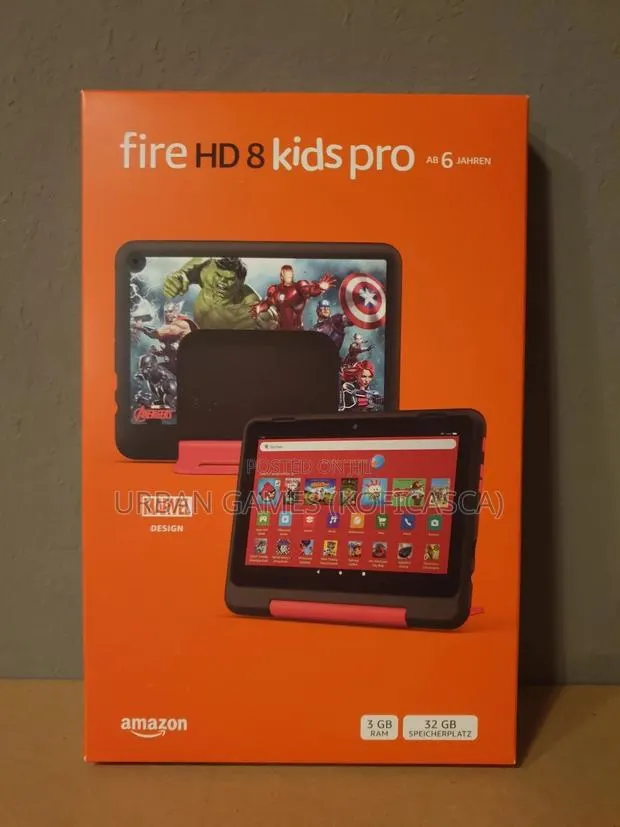 New Amazon Fire HD 8 Kids Pro 32 GB Black · Photo 1
