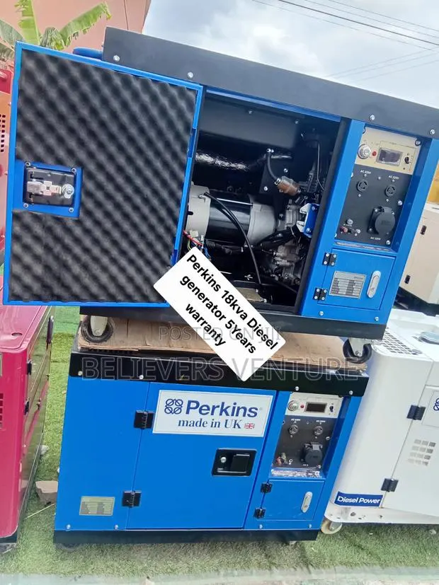 Perkins 18kVA Generator – Dependable Diesel Power for You · Photo 1